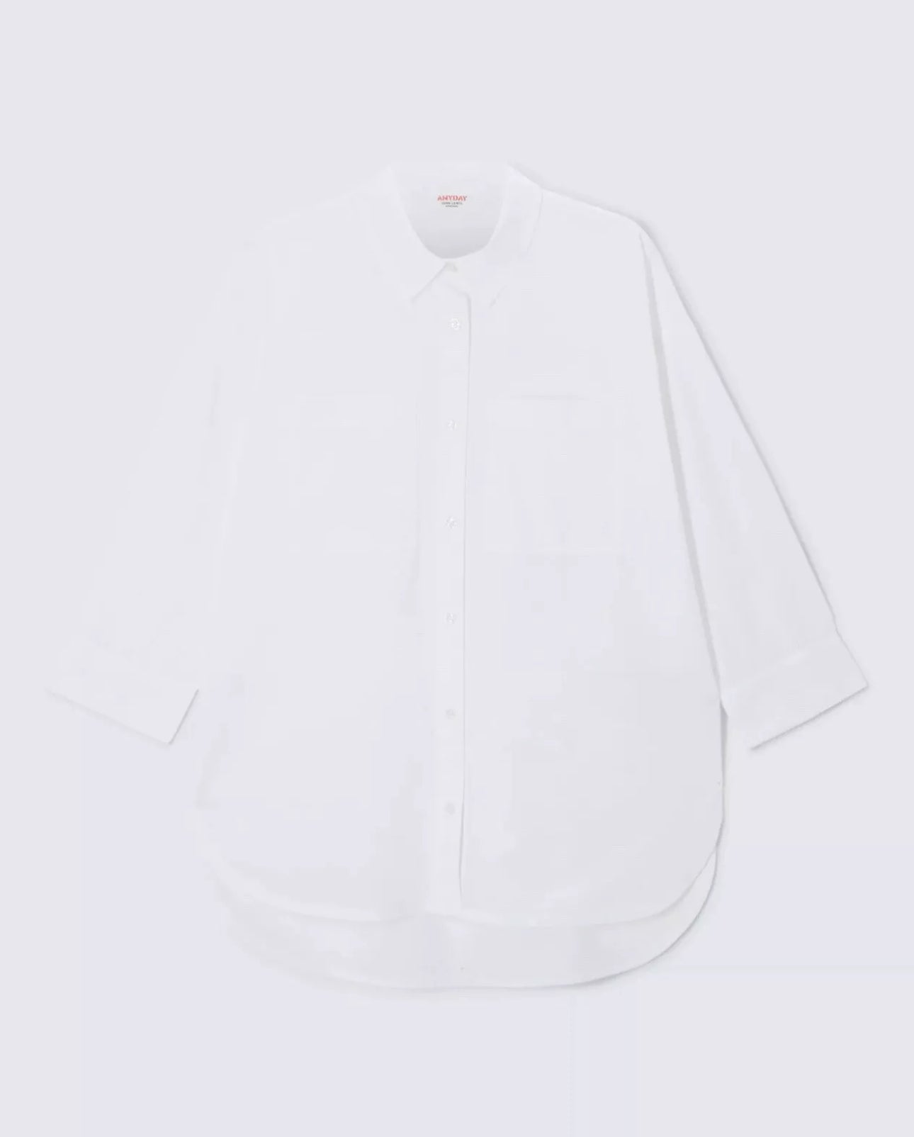 John Lewis Curved Hem White Shirt Size 6 BNWT RRP £32 - William George