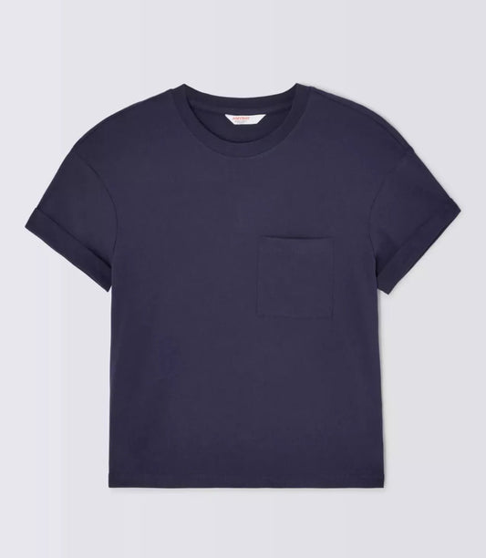 John Lewis Relax Pocket T-Shirt Navy Size Small BNWT RRP £14 - William George