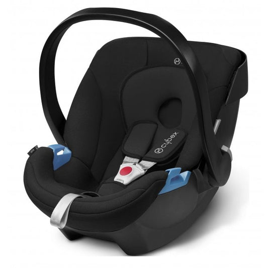 Cybex Aton Baby Car Seat - Pure Black - William George