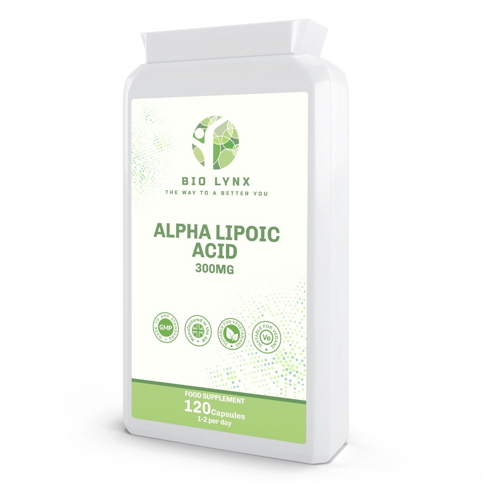 Alpha Lipoic Acid 300mg 120 Capsules - William George