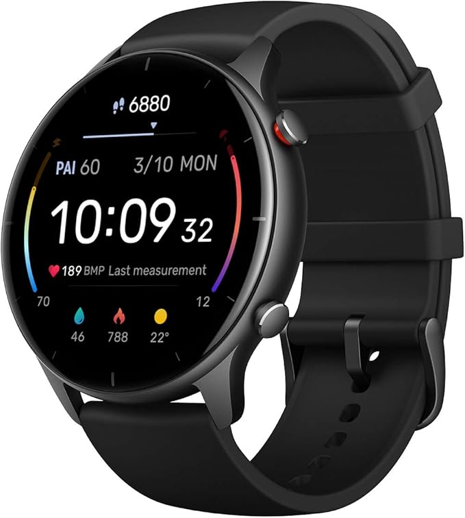 Amazfit GTR 2E - Smartwatch GPS Black - William George