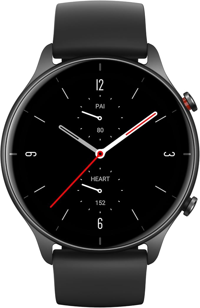 Amazfit GTR 2E - Smartwatch GPS Black - William George