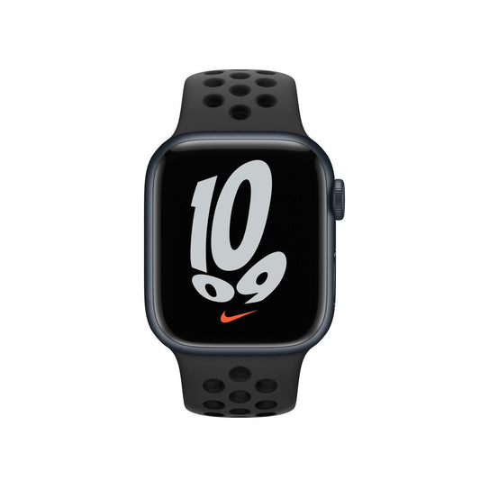 APPLE Watch SE Cellular - Space Grey Aluminium with Anthracite & Black Nike Sports Band, 44 mm - William George