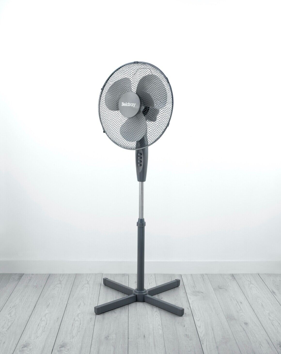 Beldray 16 Inch Grey Oscillating Stand Fan - William George