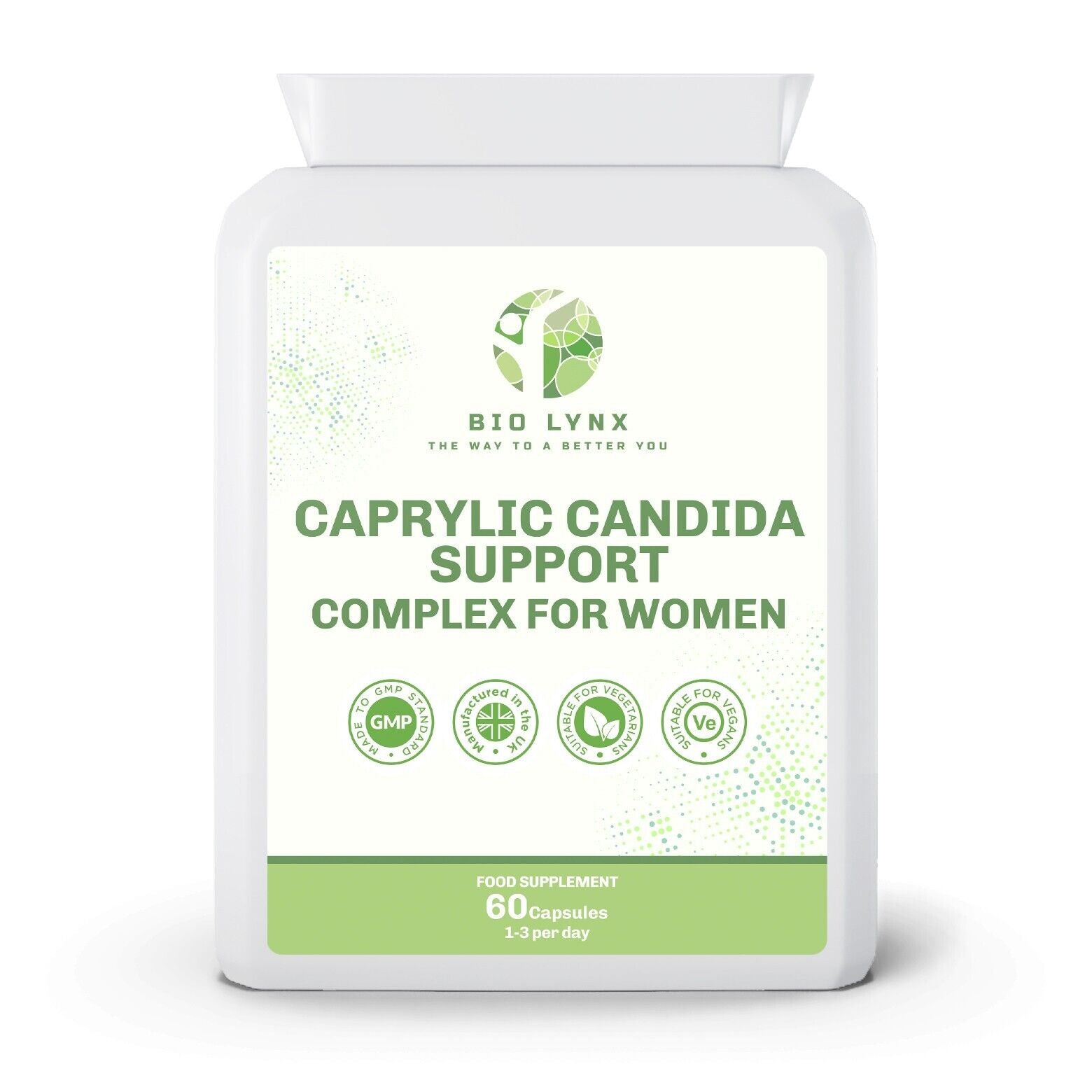 Caprylic Candida Support Complex for Women 60 Capsules - William George