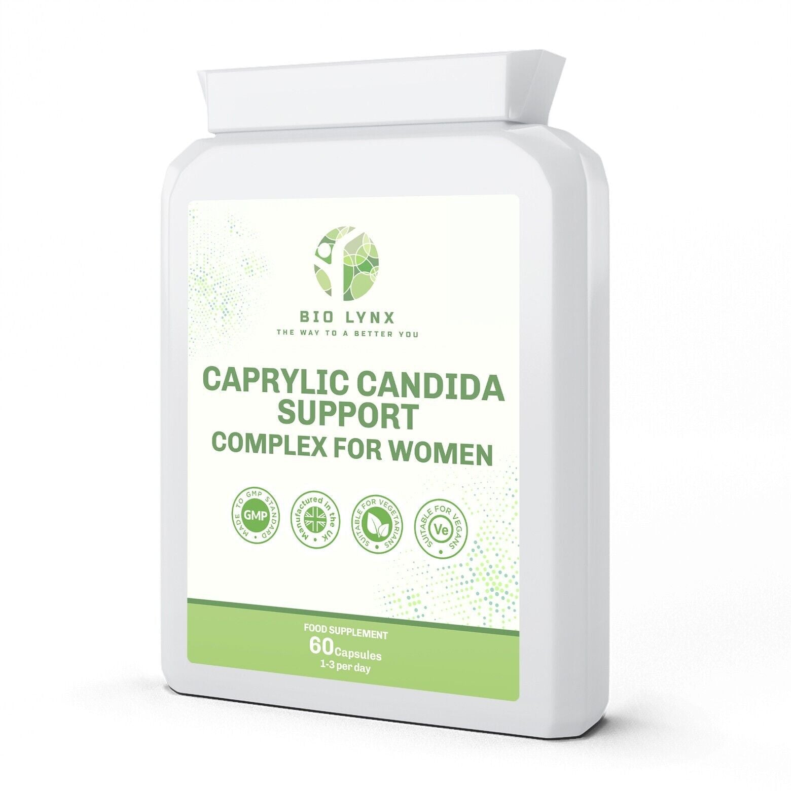 Caprylic Candida Support Complex for Women 60 Capsules - William George