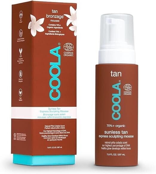 COOLA Sunless Tan Express Sculpting Mousse RRP £46 - William George