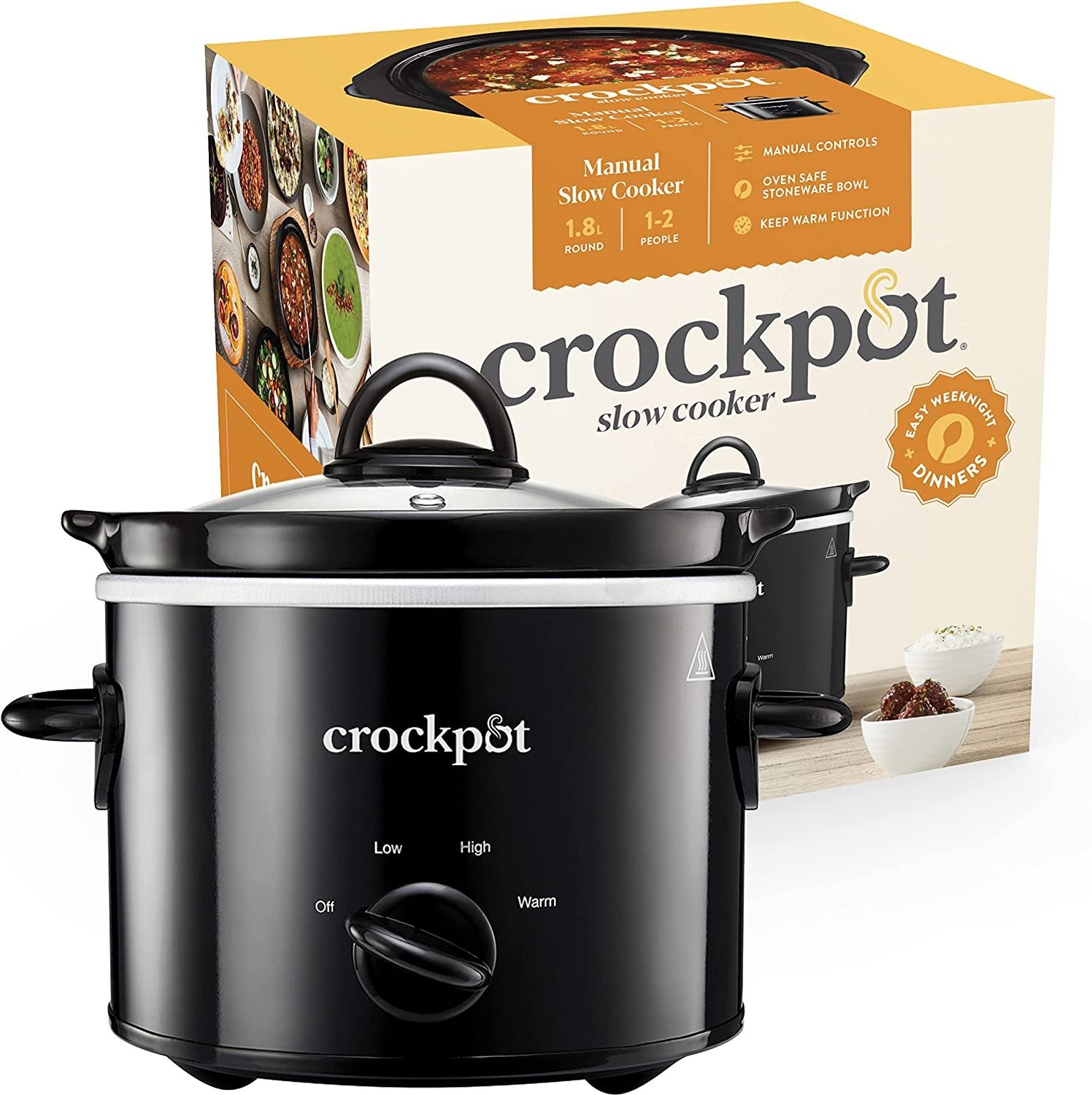 Crock - Pot CSC080 1.8 - Quart Slow Cooker - William George