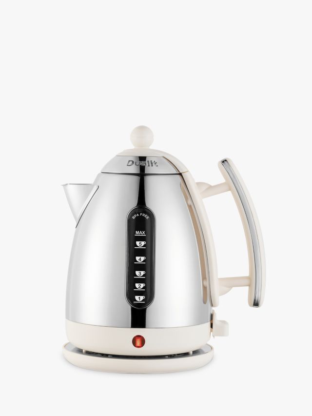Dualit 1.5L Electric Kettle, Canvas White - William George