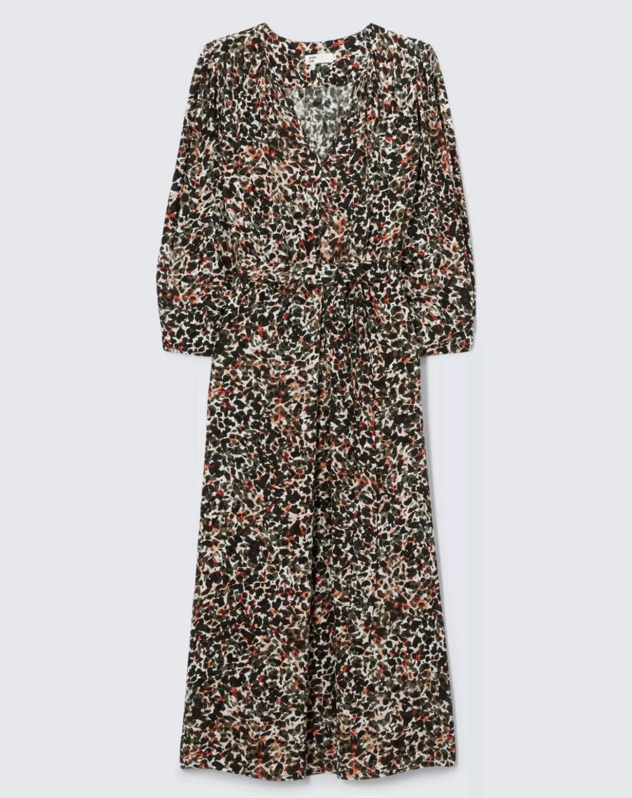 John Lewis AND/OR Beth Mosaic Midi Dress Size 8 RRP £79 - William George