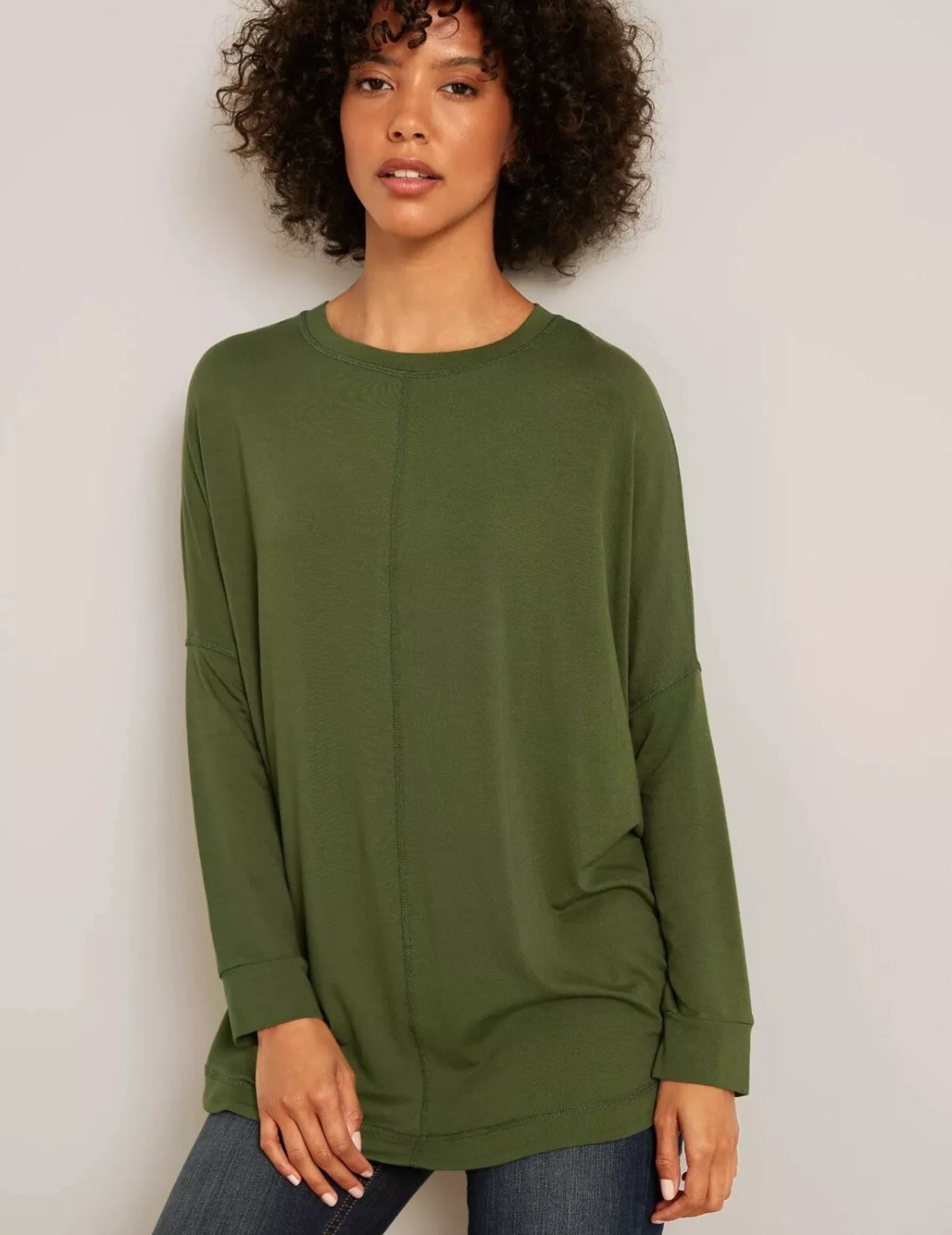 John Lewis AND/OR Orla Long Sleeve Jersey Top Size 10 BNWT RRP £35 - William George