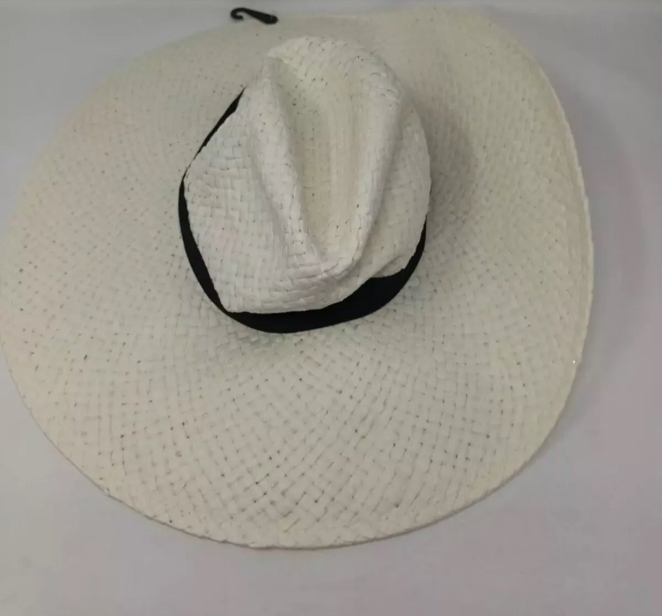 John Lewis Fedora Hat One Size Neutral Paper Wide Brim Adjustable BNWT RRP £30 - William George