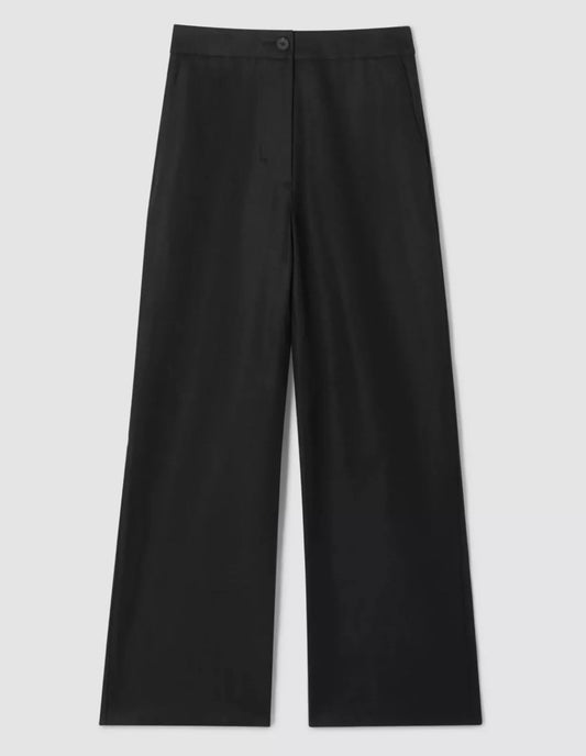 John Lewis Linen Straight Leg Trousers Size 12 BNWT RRP £49 - William George