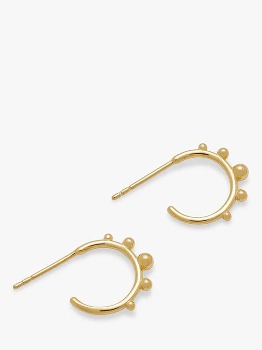 John Lewis Small Bubble Hoop Earrings RRP £35 - William George