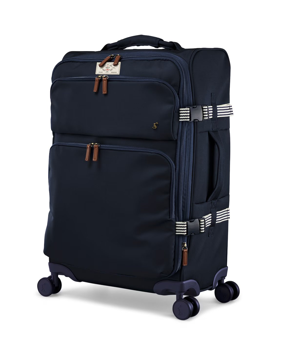 Joules Coast French Navy Suitcase - Large - William George