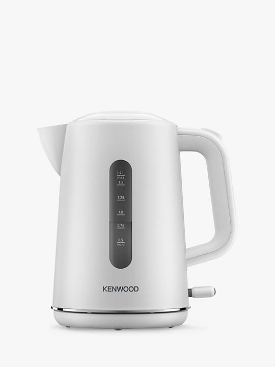 Kenwood ZJP05 Abbey Lux Kettle, 1.7L, White - William George