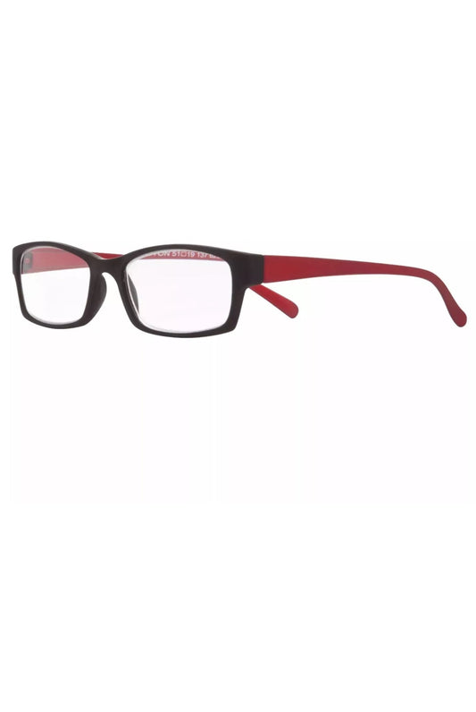 Magnif Eyes Burlington Admiral Ready Readers Glasses Size 2.0 Black Red - William George