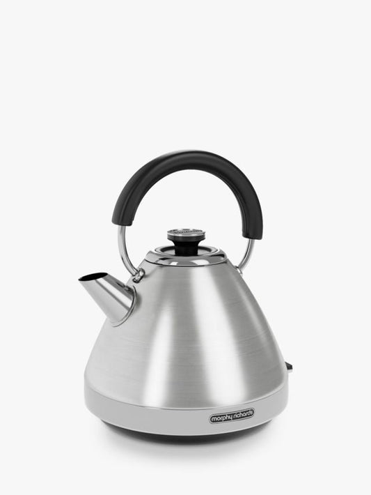 Morphy Richards Venture Brushed Stainless Steel Kettle, 1.5L - William George