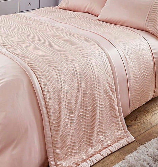 Pink Sadie Sequin Bed Runner RRP £39.50 - William George