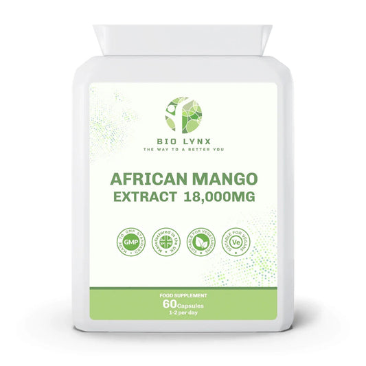 Pure African Mango Extract 18000mg 60 Capsules - William George