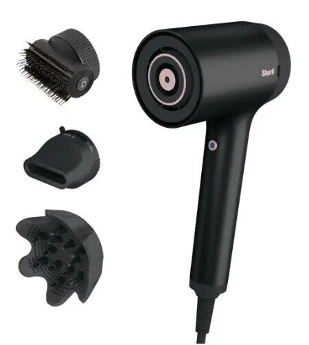 Shark STYLE iQ Ionic Hair Dryer & Styler - Black - William George