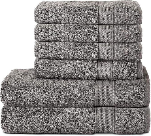 Soft Snuggle Bathsheet Gunmetal Grey RRP £15.00 - William George