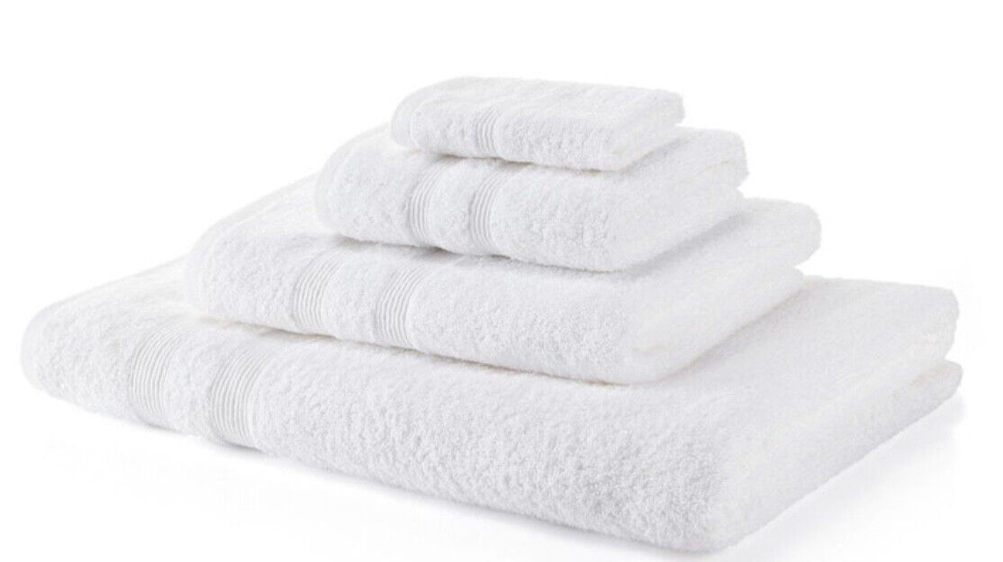 Soft Snuggle Bathsheet White RRP £15.00 - William George