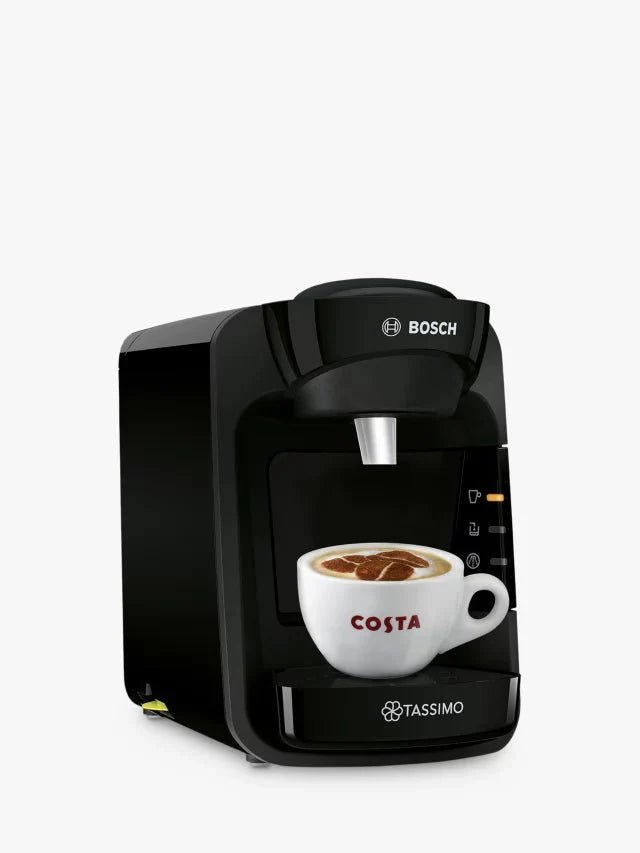 TASSIMO by Bosch SUNY 'Special Edition' TAS3102GB Coffee Machine, Black RRP £34.99 - William George