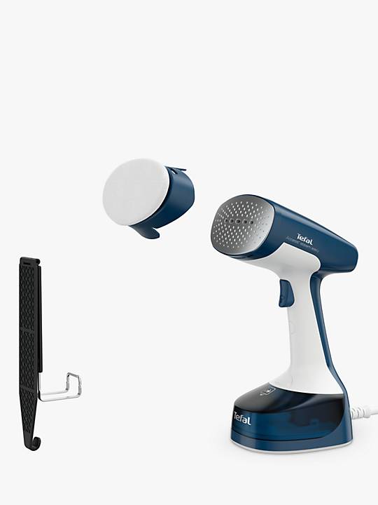 Tefal Access Steam Easy DT7130 Handheld Clothes Steamer, Blue/White - William George