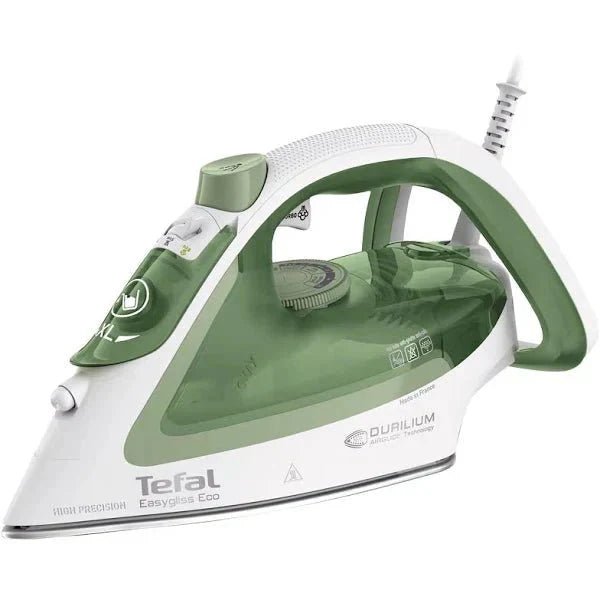Tefal Easygliss Eco FV5781 Steam Iron White/Green - William George