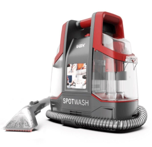 Vax Spotwash Spot Cleaner Black/Red RRP £129.99 - William George