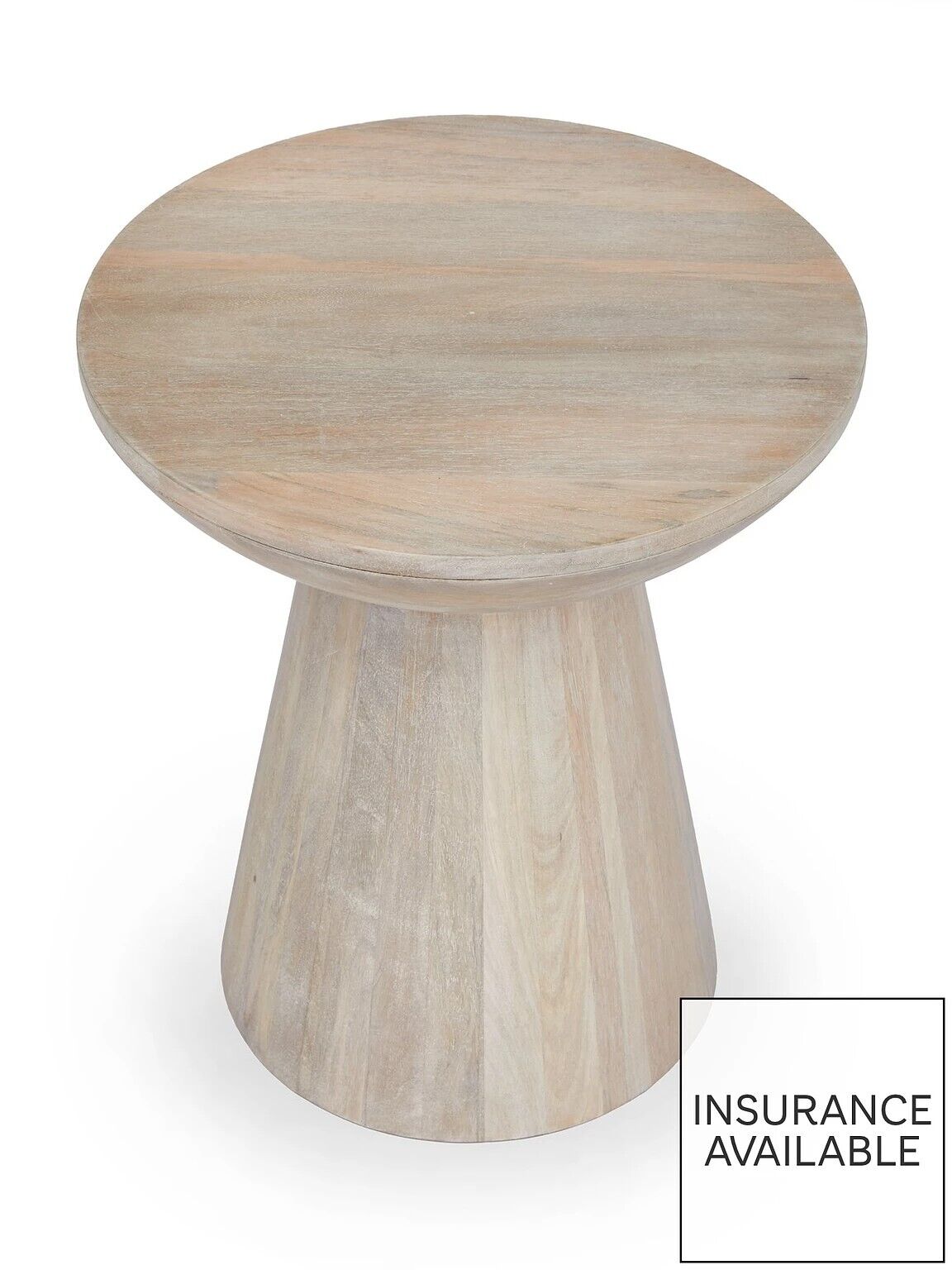 Very Home Drum Side Table - Natural - FSC® Certified RRP £129 - William George