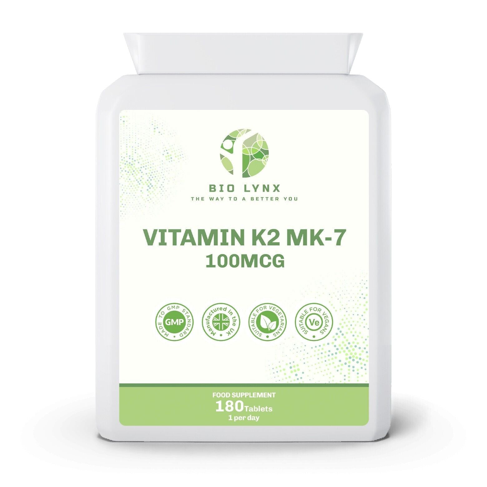 Vitamin K2 MK - 7 120 Capsules - William George