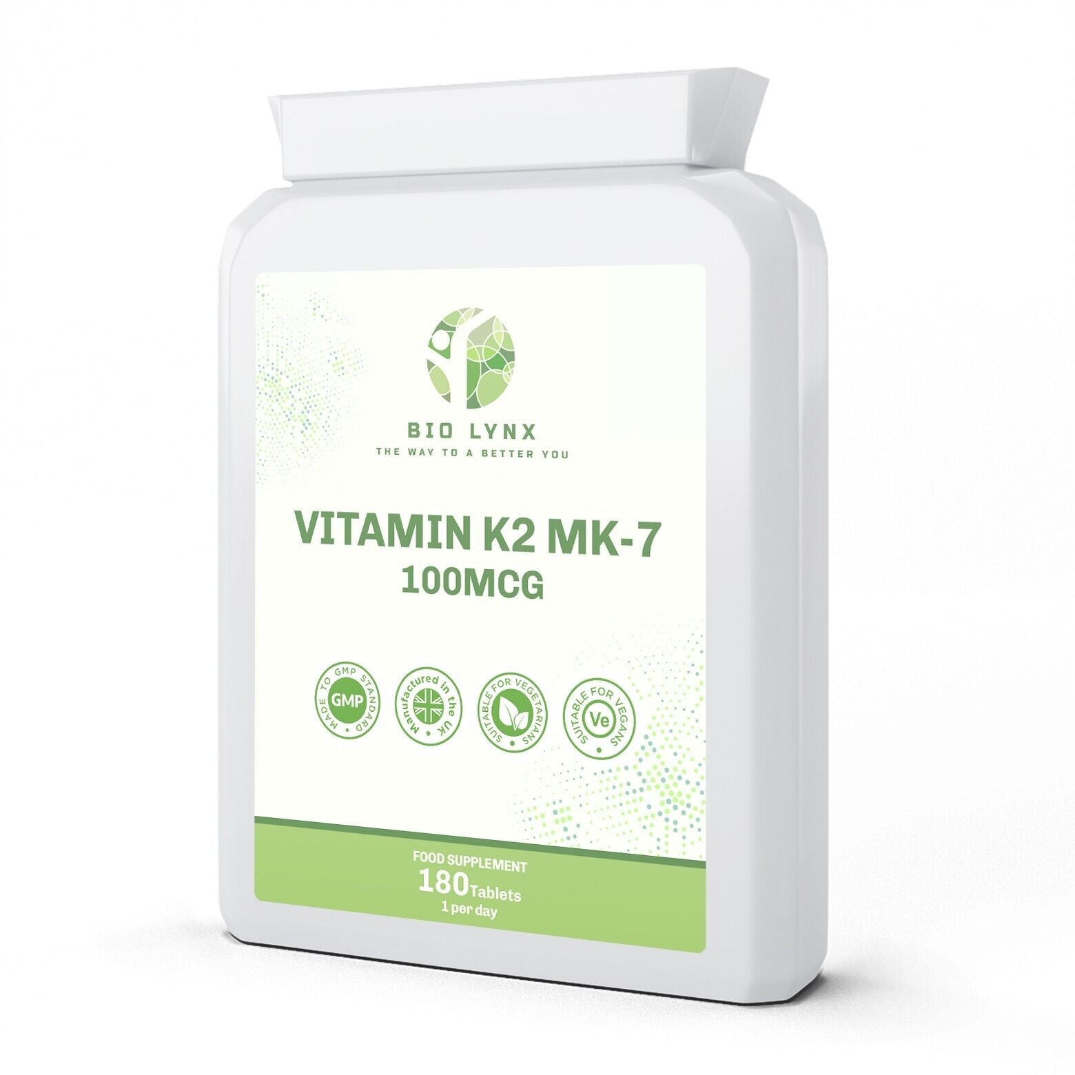 Vitamin K2 MK - 7 120 Capsules - William George