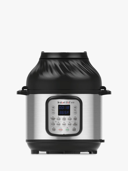 Instant Pot Instant Pressure Cooker &Airfryer, Stainless Steel - William George