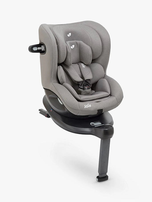 Joie Baby i-Spin 360 i-Size Car Seat, Grey Flannel - William George