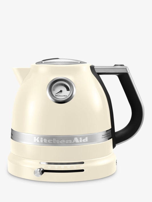 KitchenAid Artisan Variable Temperature1.5L Kettle, Almond Cream - William George