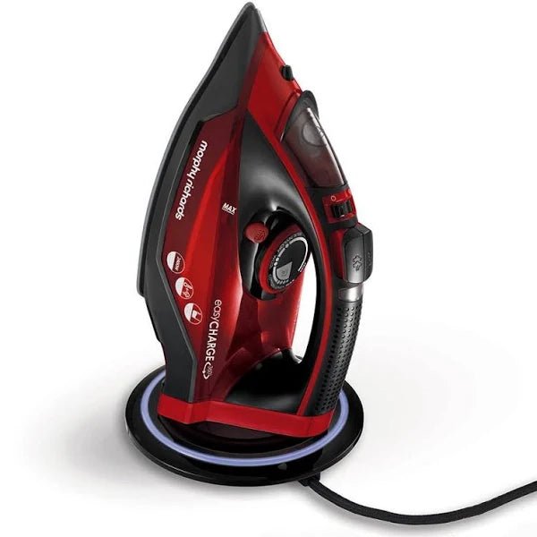 Morphy Richards 303250 EasyCharge Cordless Iron, Red - William George